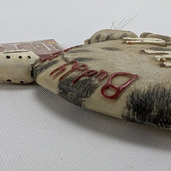 Cat & Chicken Buddy System Christmas Ornament Double Sided 2005 Fiddlestix New - Picture 5 of 9